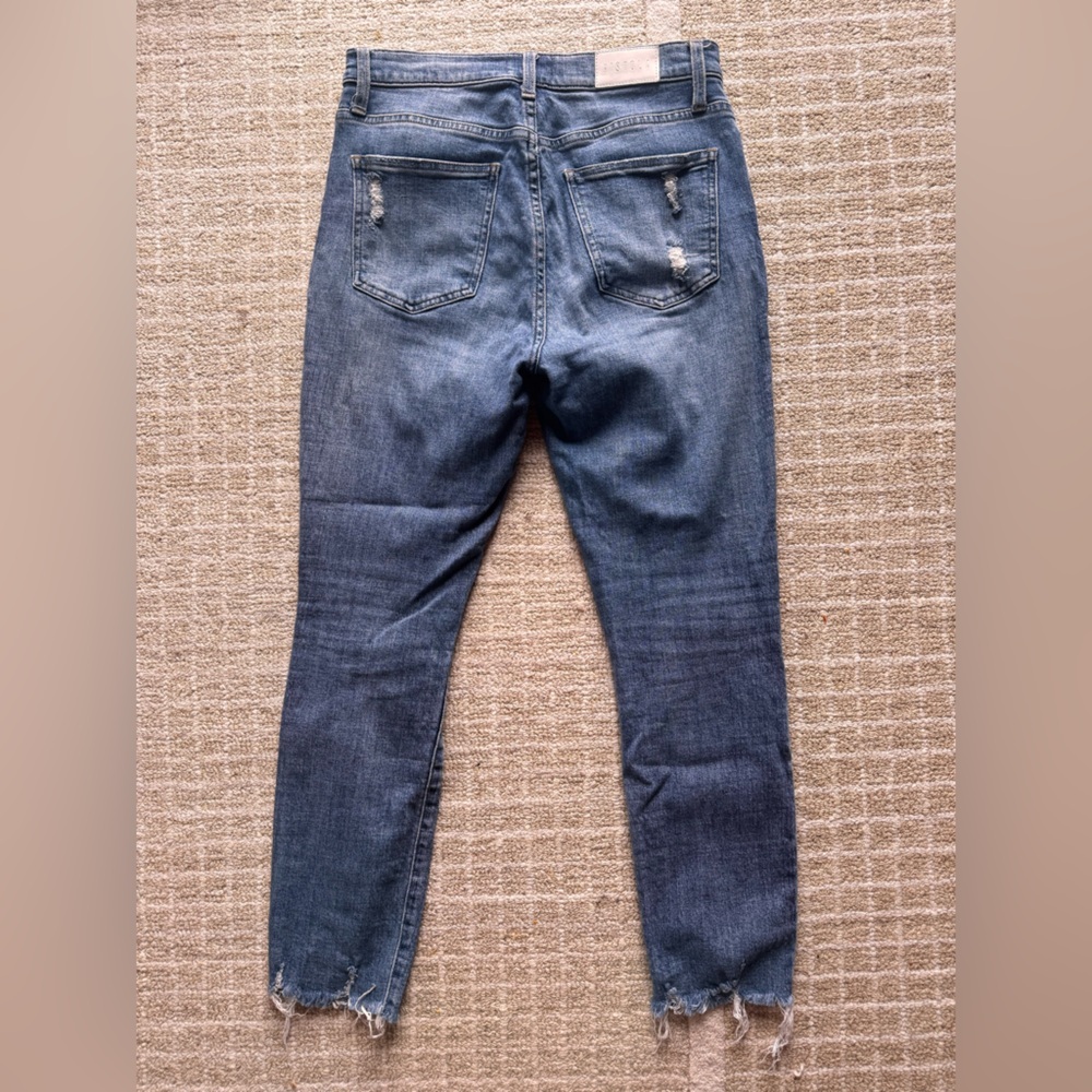 Pistola Blue Distressed Women Jeans